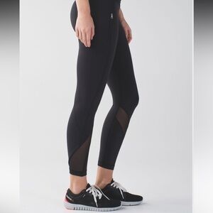 Lululemon Inspire Tight II (Mesh) Black
